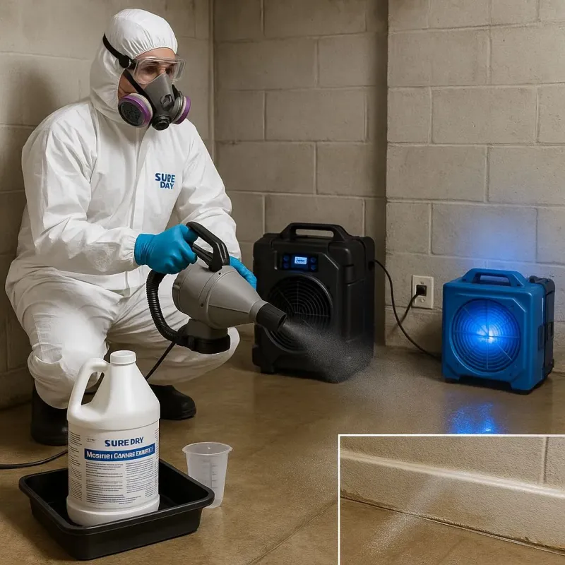 Sanitization and Odor Removal process in Germantown, WI