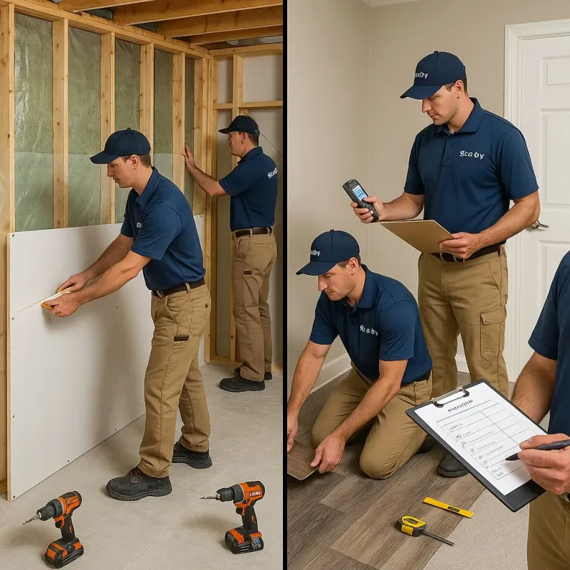 Repairs and Reconstruction process in Germantown, WI