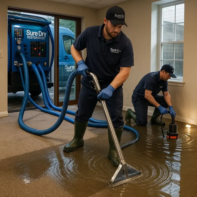 Water Extraction and Removal process in Germantown, WI